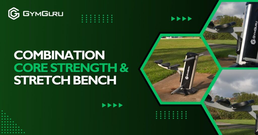 Unlock the full potential of your workouts with GymGuru's versatile Combination Core Strength & Stretch Bench.